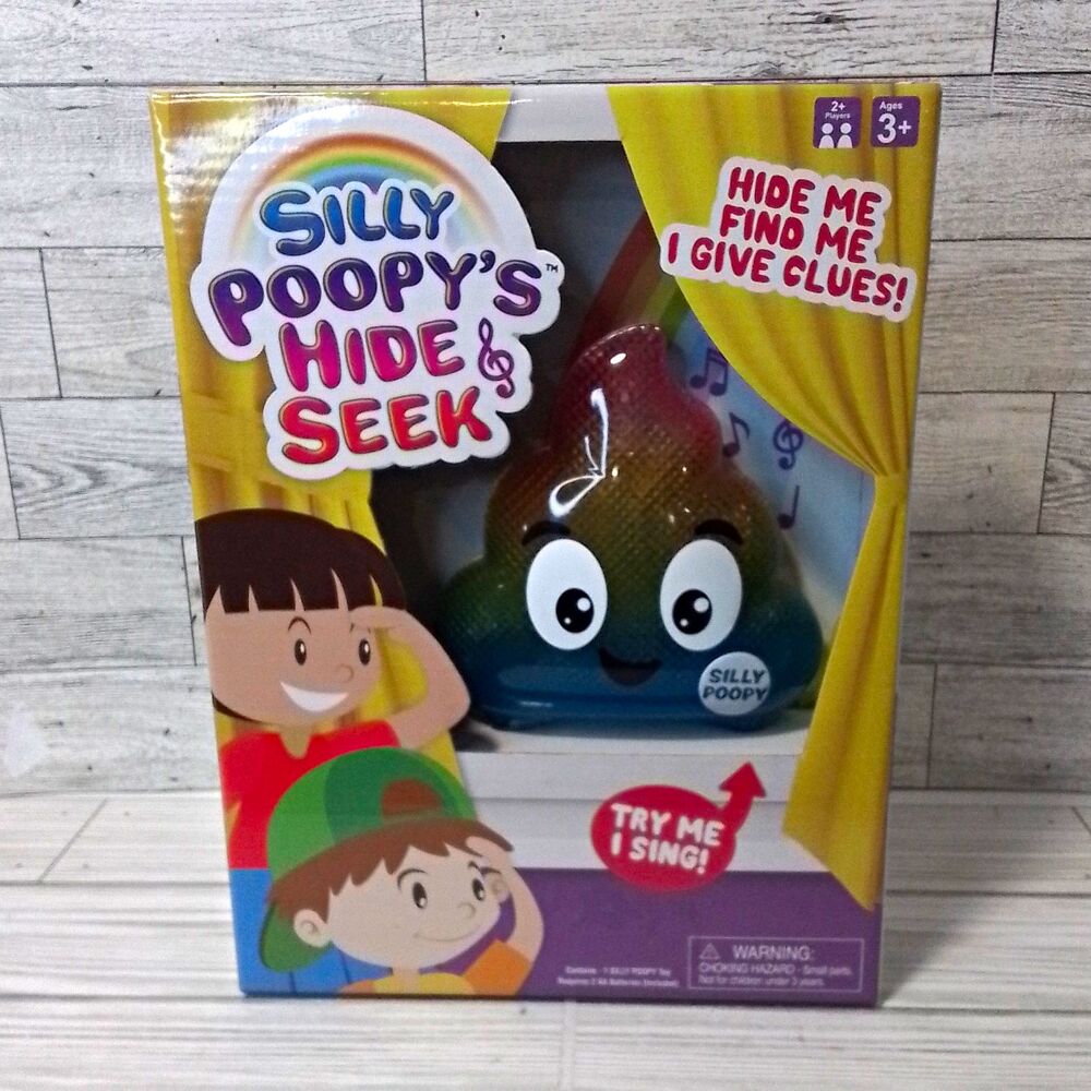 What Do You Meme? Silly Poopy's Hide & Seek Electronic Game 3+ SPHS501